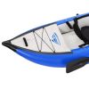 Inflatable Kayak Set with Paddle & Air Pump; Portable Recreational Touring Kayak Foldable Fishing Touring Kayaks; Tandem 2 Person Kayak