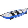 Inflatable Kayak Set with Paddle & Air Pump; Portable Recreational Touring Kayak Foldable Fishing Touring Kayaks; Tandem 2 Person Kayak