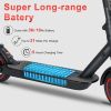 8.5 Inch Inner Honeycomb Tire 36V 10A.h Electric Scooter Black